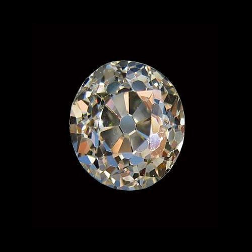 Diamant brut de 2,01 carats, couleur G/I, pureté VS1, taille Old Miner.