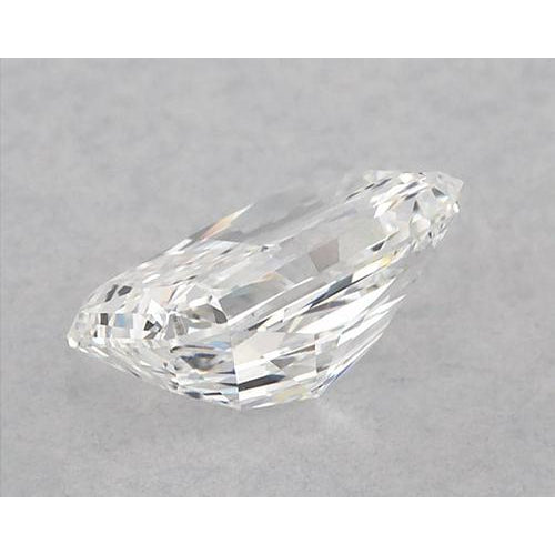 Diamant naturel radiant de 2,25 carats, extrait de la terre, pureté E, VVS1, taille très bonne