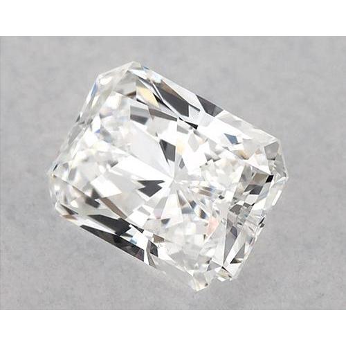 Diamant naturel radiant de 2,25 carats, extrait de la terre, pureté E, VVS1, taille très bonne