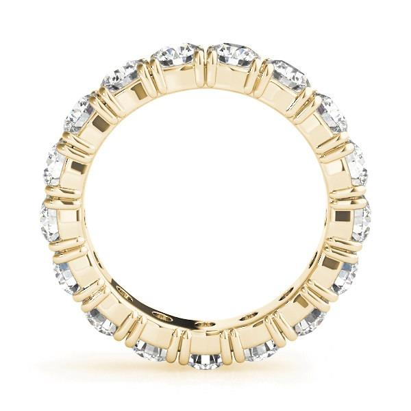 Fait à la main Eternity Band 0,15 carats – vue de face
