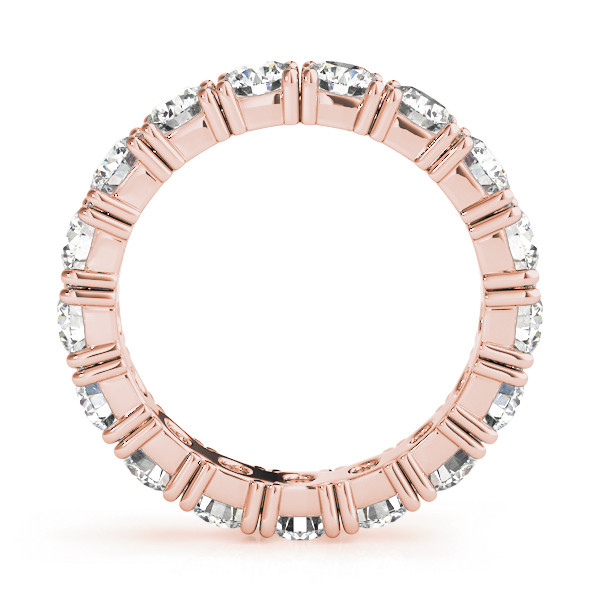 Brillant Brillant Eternity Band 2,55 carats – vue de face