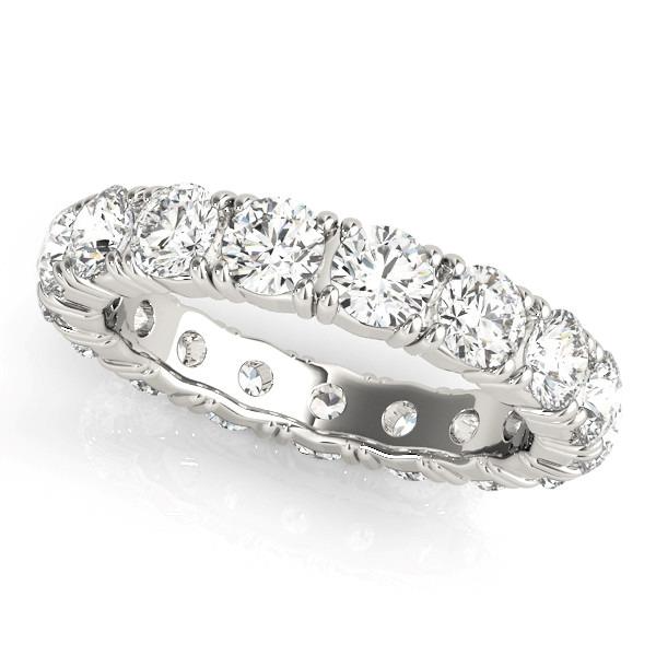 Diamant Fin Eternity Band 0,15-carats Or 14K Blanc – vue principale