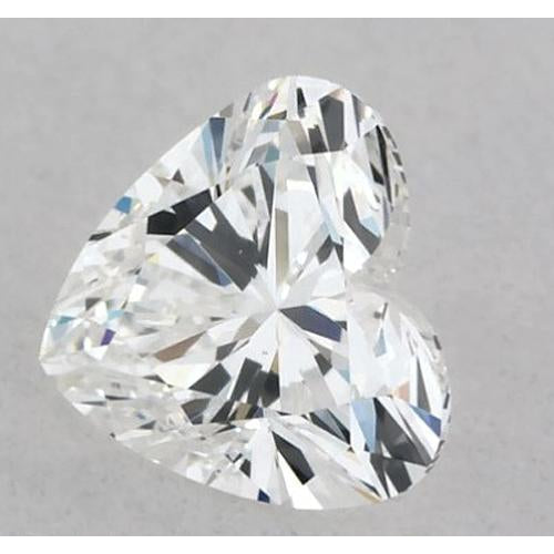 Diamant Fin Forme Cœur Diamond en Gold – vue de face