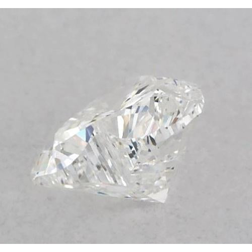 Forme Cœur Diamant Fin bague en Gold – vue de côté