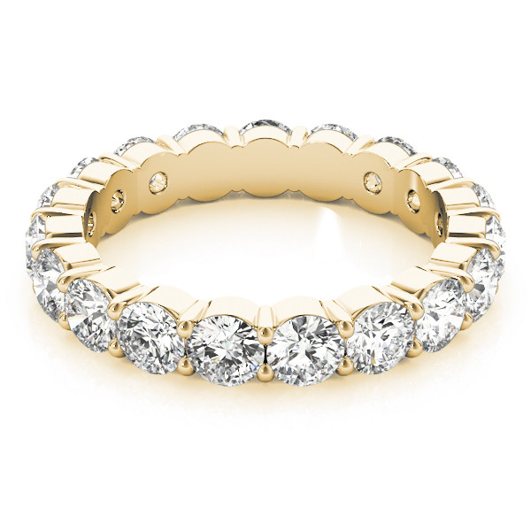 Diamant Eternity Band – vue de côté
