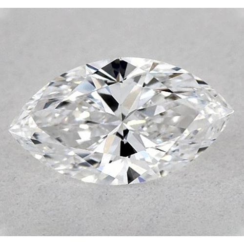 Diamant marquise de 2,25 carats, non serti, couleur E, pureté VVS1, très bonne taille.
