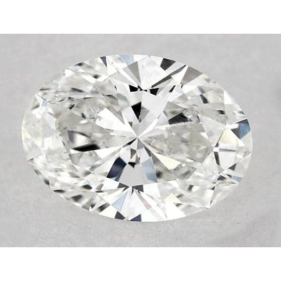 Diamant ovale de 2,25 carats, non serti, pureté E, VVS1, très bonne taille.