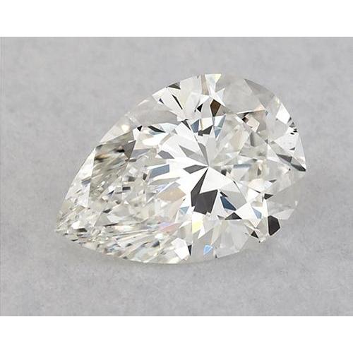 Diamant poire de 2,25 carats, non serti, pureté E, VVS1, très bonne taille.