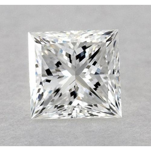 Diamant taille princesse 2,25 carats, F, VVS1, taille excellente