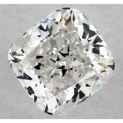 Diamant naturel de 2,5 carats, taille coussin, extrait de la terre, pureté E, VVS1, taille excellente