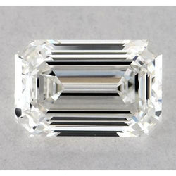 Diamant émeraude naturel de 2,5 carats, extrait de la terre, non serti, couleur F, pureté VS1, très bonne taille