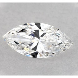 Diamant marquise naturel de 2,5 carats, extrait de la terre, non serti, couleur F, pureté VS1, très bonne taille