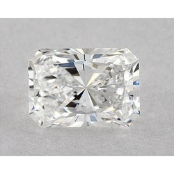 Diamant naturel radiant de 2,5 carats, extrait de la terre, non serti, couleur F, pureté VVS1, très bonne taille