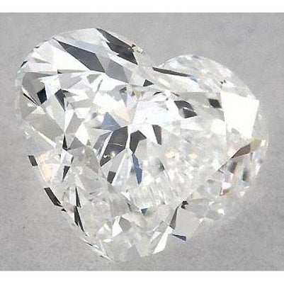 Diamant en forme de cœur de 2,75 carats, non serti, couleur F, pureté VS1, très bonne taille.