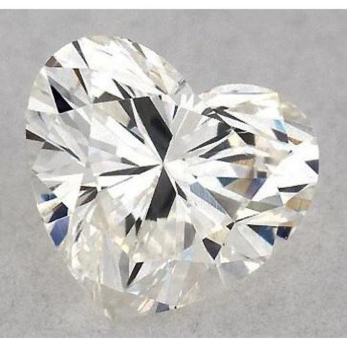 Diamant en forme de cœur de 2,75 carats, non serti, couleur F, pureté VVS2, très bonne taille.