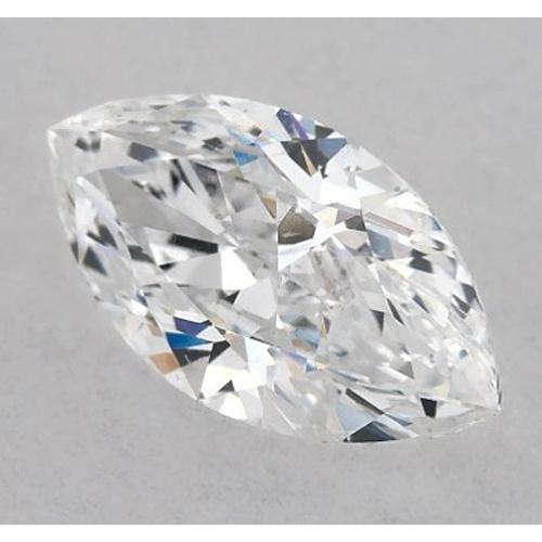 Diamant marquise de 2,75 carats, non serti, couleur F, pureté VVS1, très bonne taille.