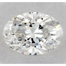 Diamant ovale naturel de 2,75 carats, extrait de la terre, pureté E, VVS1, taille très bonne