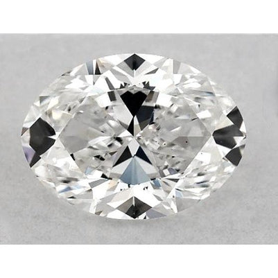 Diamant ovale de 2,75 carats, non serti, couleur F, pureté VS1, très bonne taille.