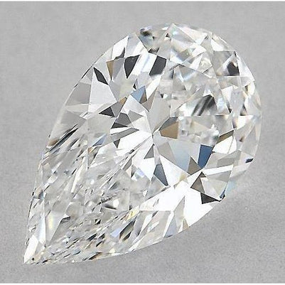 Diamant poire de 2,75 carats, non serti, pureté E, VS1, très bonne taille.