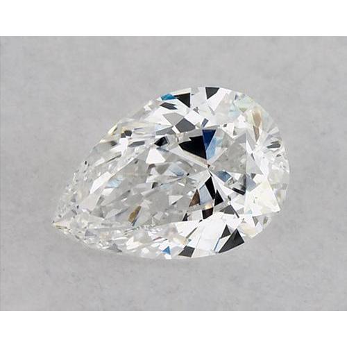 Diamant poire de 2,75 carats, non serti, couleur E, pureté VVS1, très bonne taille.