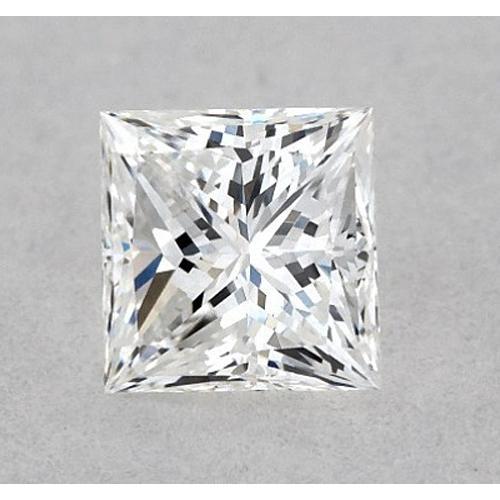 Diamant taille princesse de 2,75 carats, pureté F, qualité VS1, taille excellente