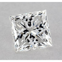 Diamant naturel de 2,75 carats, taille princesse, extrait de la terre, pureté F, VVS1, taille excellente