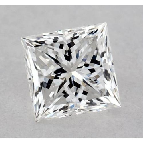 Diamant taille princesse de 2,75 carats, pureté F, VVS1, taille excellente