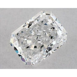 Diamant naturel radiant de 2,75 carats, extrait de la terre, pureté E, VVS1, taille très bonne