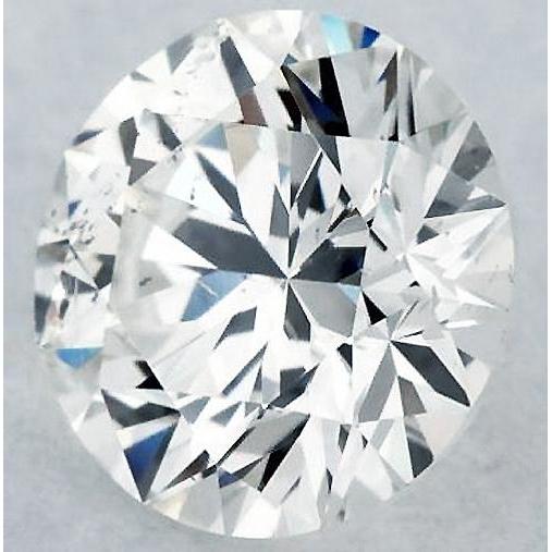 Diamant rond de 2,75 carats, pureté F, qualité VS1, taille excellente.
