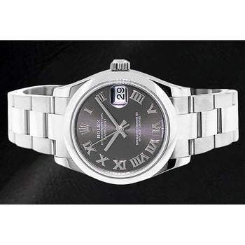 278240 Rolex Date-Just 31 mm cadran romain gris montre