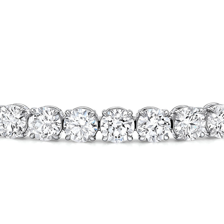 Artisanal Brillant Bracelet Tennis 1 carats – vue de face