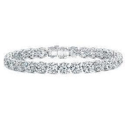 Brillant taille Taille Brillant Bracelet Tennis 1 carats – 10K