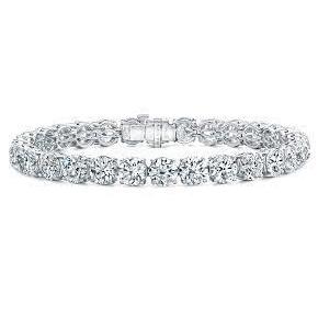 Artisanal Bracelet Tennis 1 carats – vue principale
