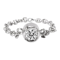 Brillant Bracelet Tennis 2 carats F/VS1 – Or 14K Rose