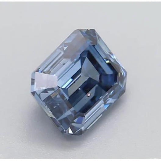 Saphir Bleu Royal Loose Emerald Natural 2,49 carats Gold – vue de face