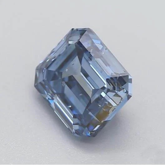 Saphir Bleu Royal Loose Emerald Natural 2,49-carats Gold – vue de côté