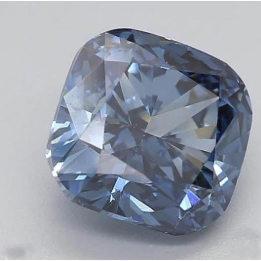 Loose Sapphires Natural Gold avec Saphir Bleu Bleuet – vue de face