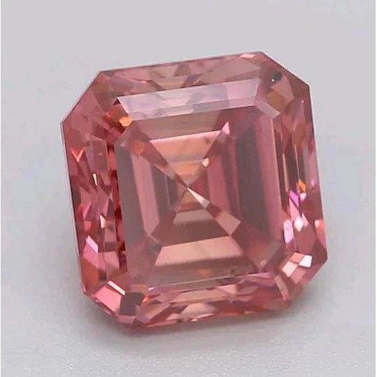 Saphir Asscher Loose Sapphires Natural en Gold – vue de face