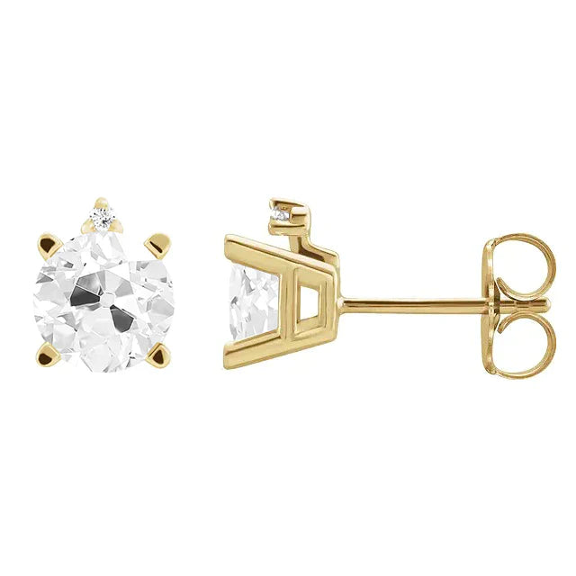 Diamant Boucles d'Oreilles – vue principale
