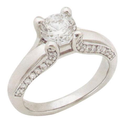 2.01 Carats Bague Aspect Antique Véritable Diamant Avec Accents Or Nouveau