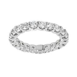 2.10 Carats Réel Diamants Bague De Fiançailles Bijoux Or