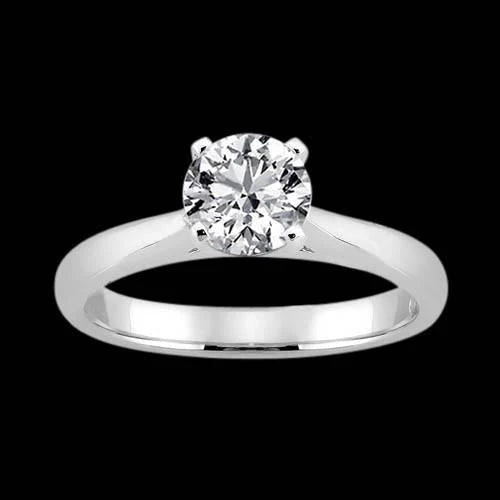 2.50 Carats Bague de Fiançailles Royal Réel Diamant Solitaire Nouveau