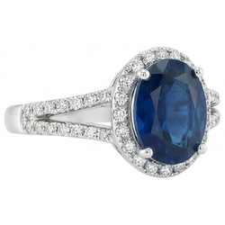 Bague Diamant Naturel 3.20 Carats