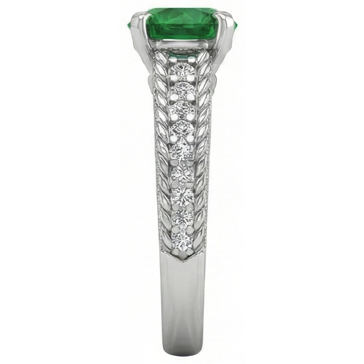 naturel diamant 3.50carats bague vue de dessus