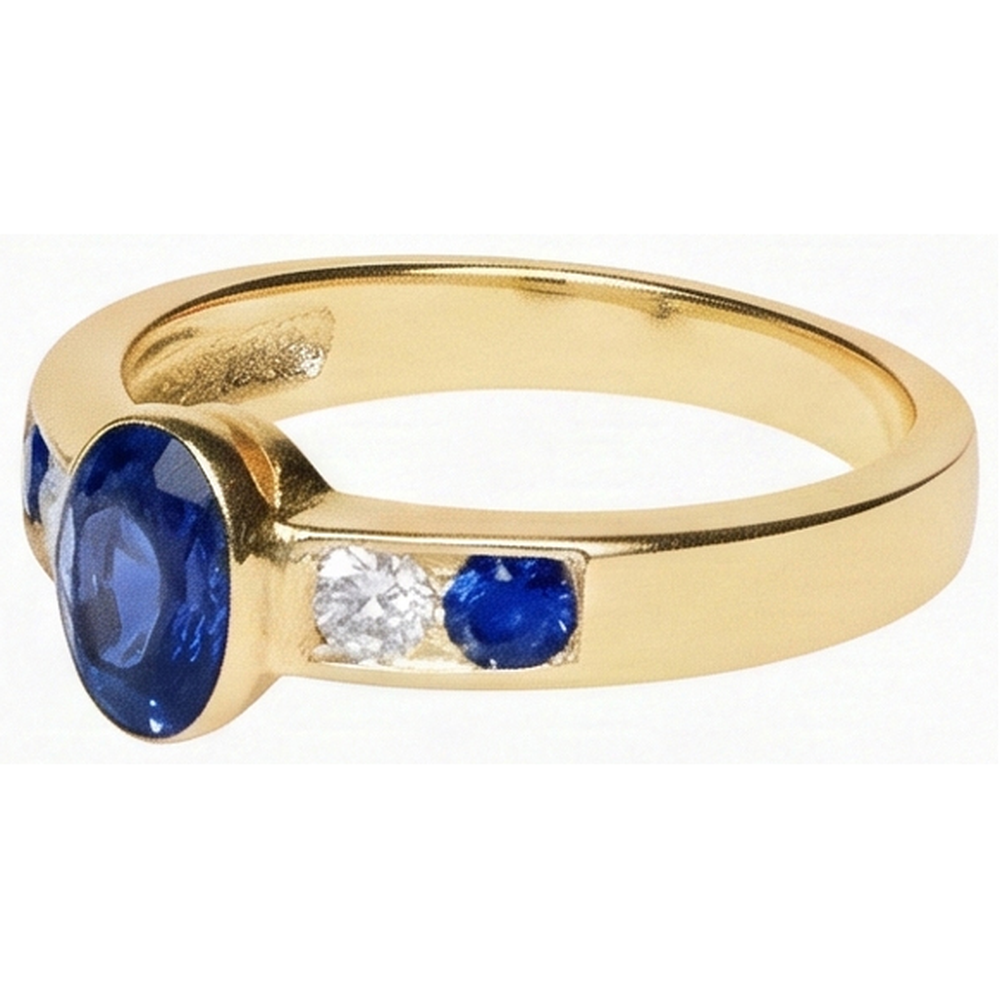 naturel round diamant 3.61carats bague détail rapproché