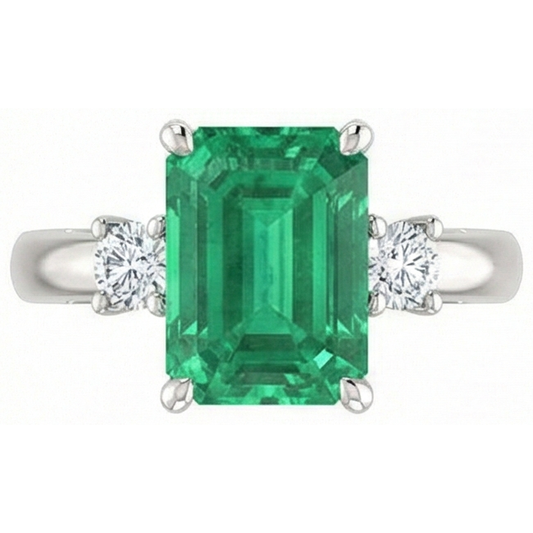 naturel diamant 15.50carats bague angle de côté