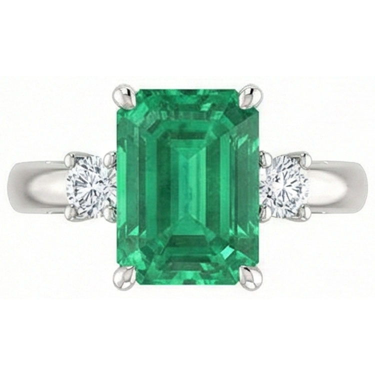 naturel diamant 15.50carats bague angle de côté