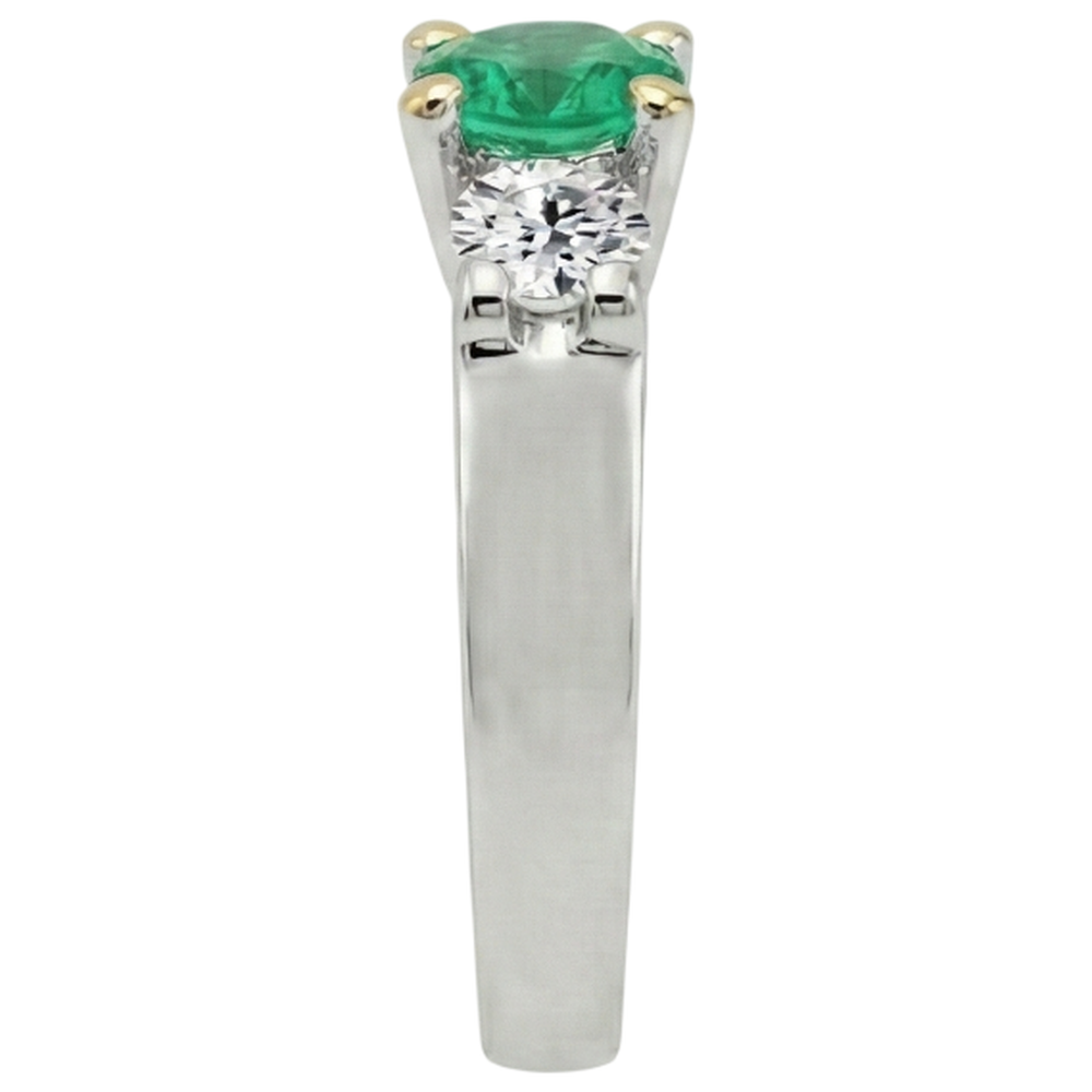 Premium Bague Pierre de Couleur 1,50 carats – vue de profil