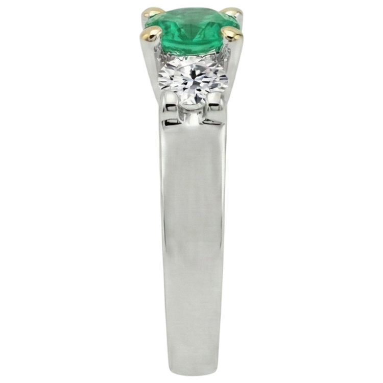 Premium Bague Pierre de Couleur 1,50 carats – vue de profil