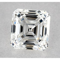 Diamant Asscher naturel de 3 carats, extrait de la terre, pureté F, qualité VS1, très bonne taille